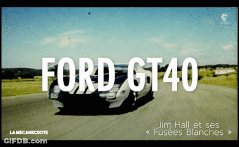 Vintage Super Car Jim Hall GIF