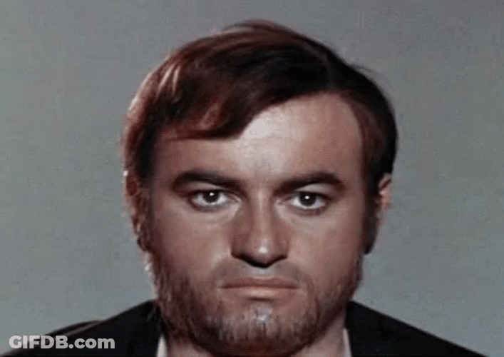 Vintage Werewolf Transformation Movie GIF