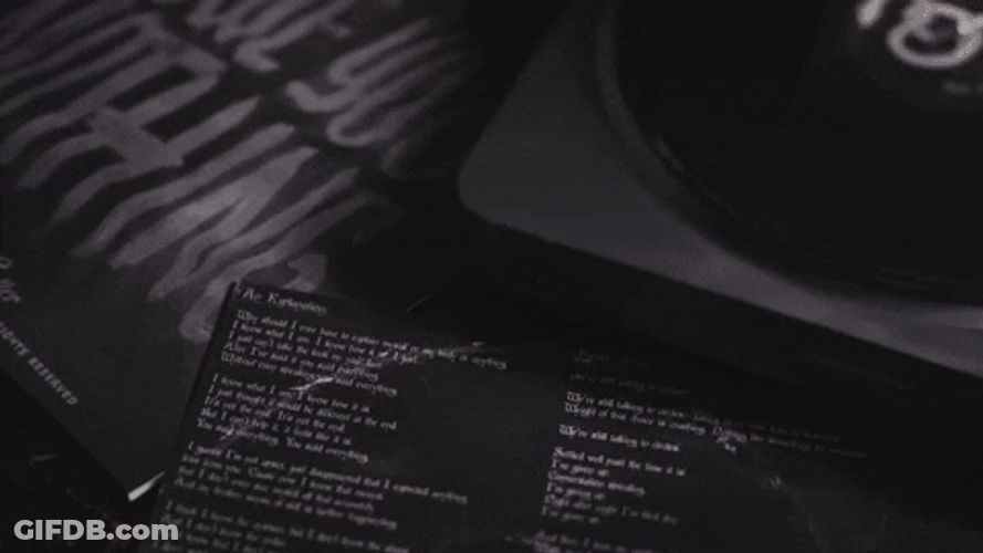 Vinyl Album Spinning GIF
