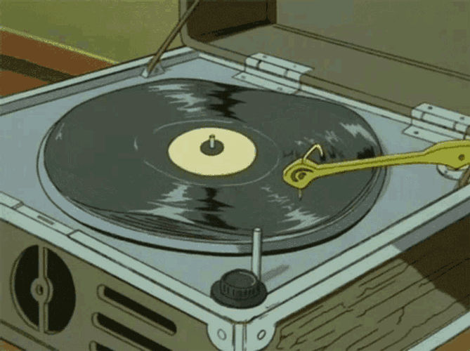 Vinyl Records Record Collection GIF