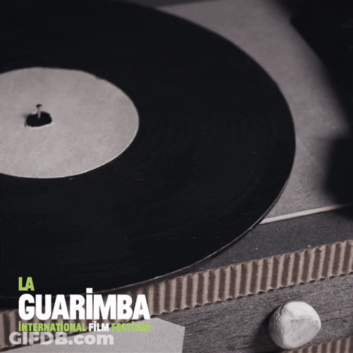 Vinyl Spinning Record Player GIF