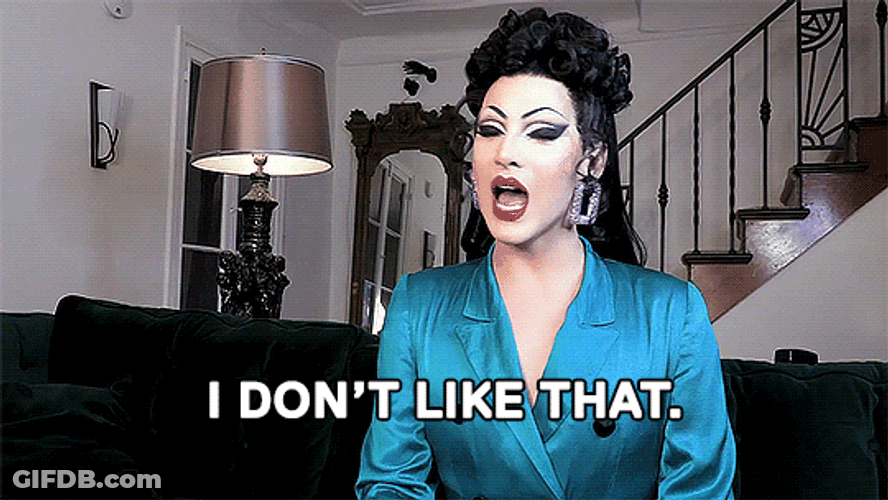 Violet Chachki Nope Dont Like That GIF