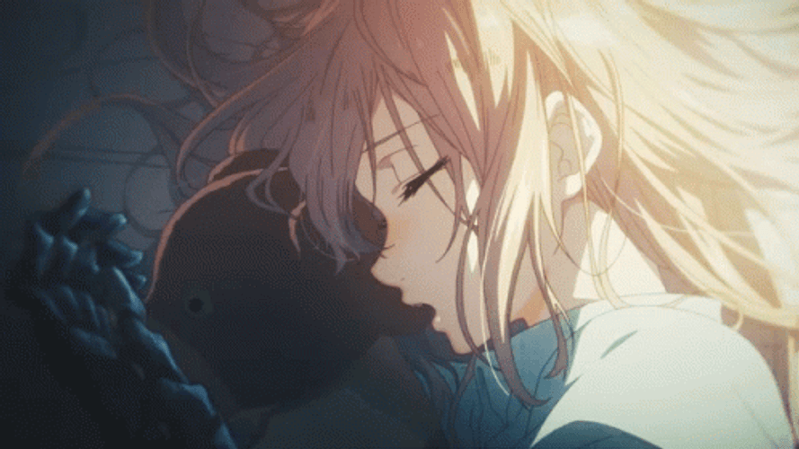 Violet Evergarden Anime Deep Sleep GIF