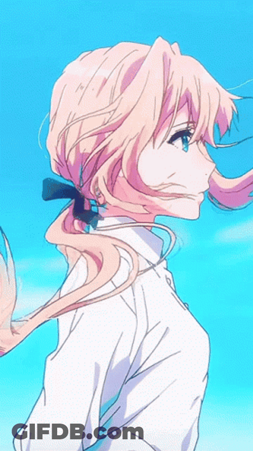 Violet Evergarden Anime Glance GIF