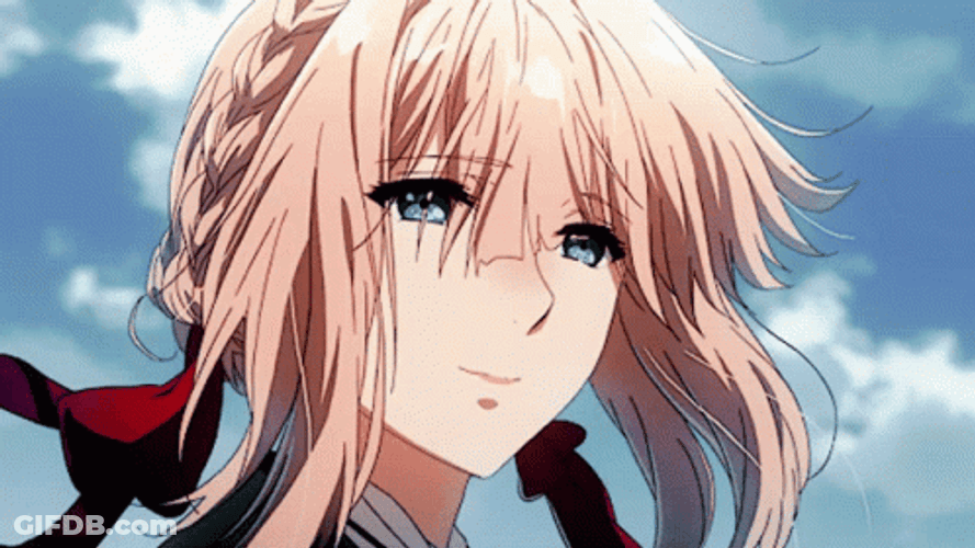 Violet Evergarden Anime Talk GIF