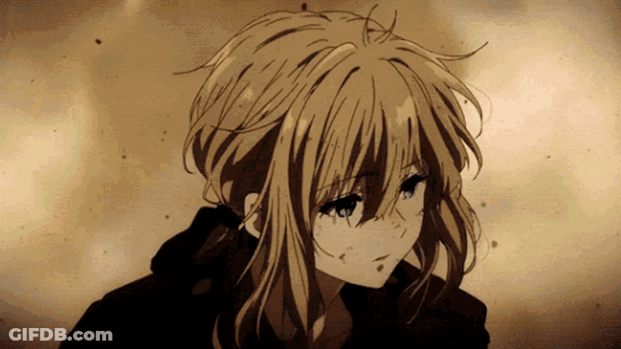 Violet Evergarden Blue Eyes GIF