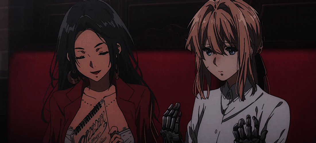 Violet Evergarden Cattleya Baudelaire GIF