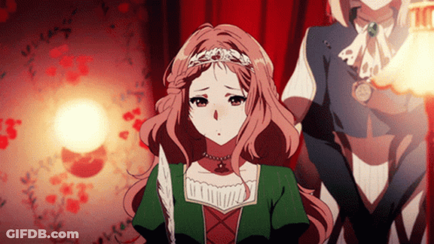 Violet Evergarden Charlotte Writing GIF