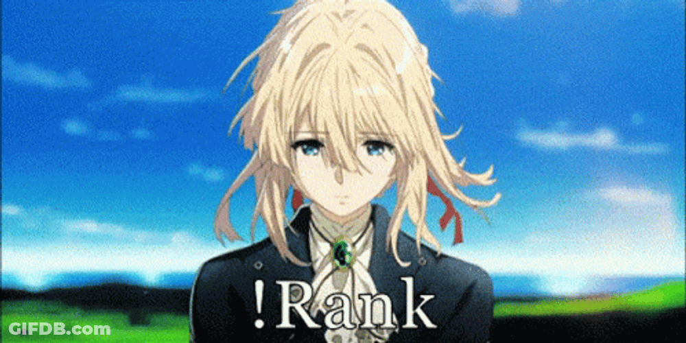 Violet Evergarden Discord Rank GIF