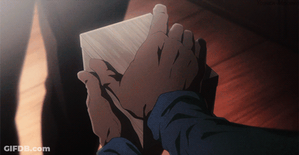 Violet Evergarden Gilbert Green Brooch GIF