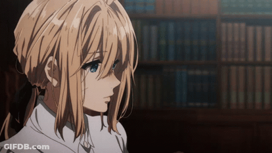 Violet Evergarden Glove Off GIF