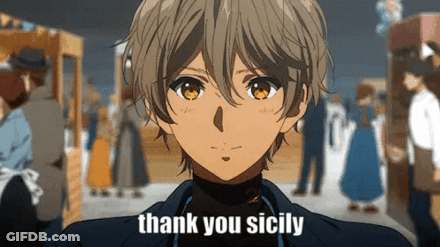 Violet Evergarden Iris Cannary Thanks GIF