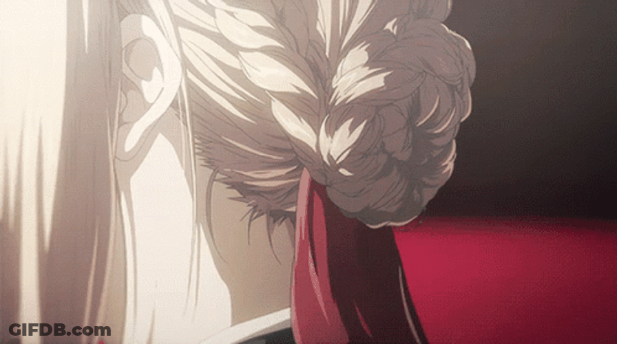 Violet Evergarden Stand Up GIF
