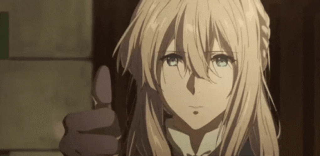 Violet Evergarden Thumbs Up GIF
