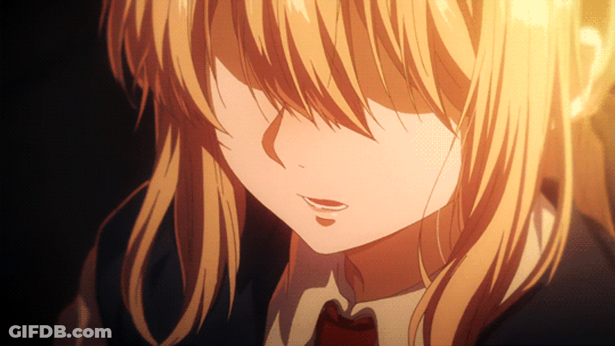 Violet Evergarden Walking Panting GIF