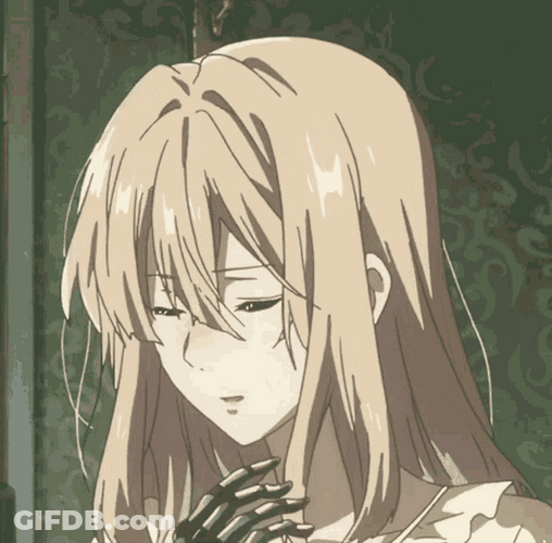 Violet Evergarden Yawn GIF