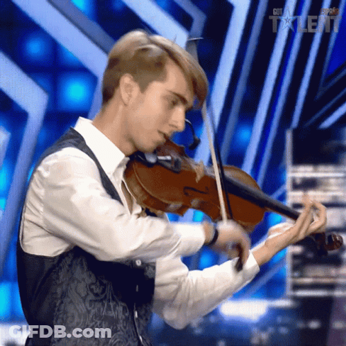 Violin Got Talent GIF
