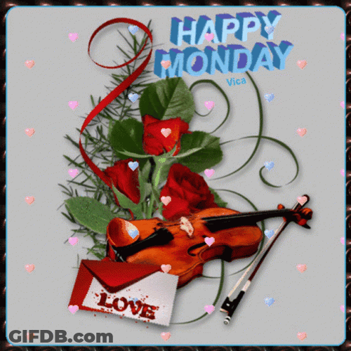 Violin Instrument Happy Blessed Monday GIF