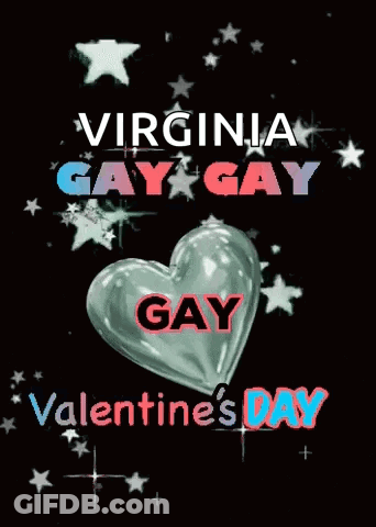 Virginia Gay Gay Valentine's Day Heart Greeting GIF