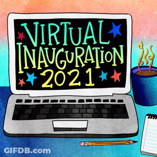 Virtual Inauguration Day GIF