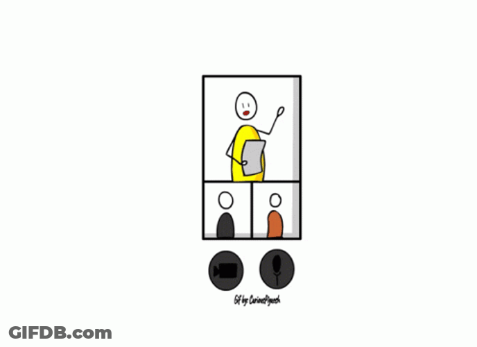 Virtual Meeting Brainstorming GIF