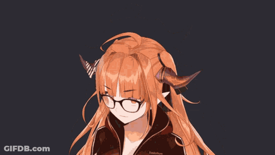 Virtual Youtuber Kiryu Coco Oh No Anyway GIF