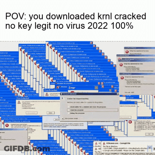 Virus 2022 Window Error GIF