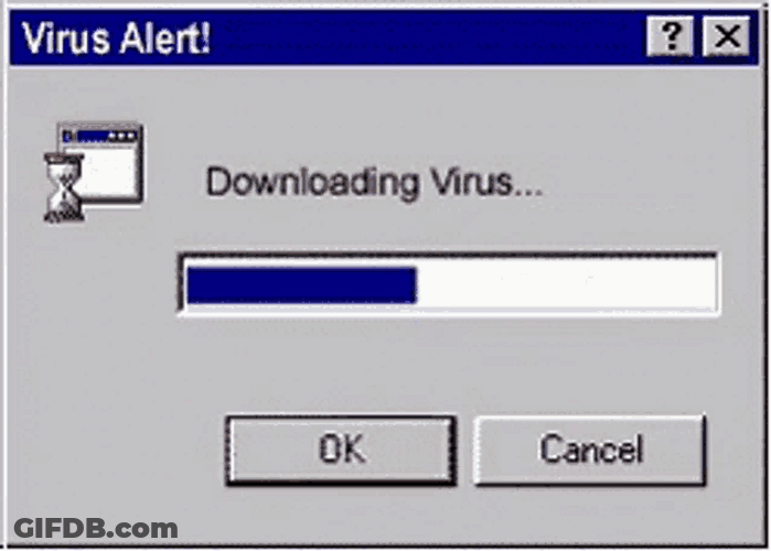 Virus Alert Done Virus Download GIF
