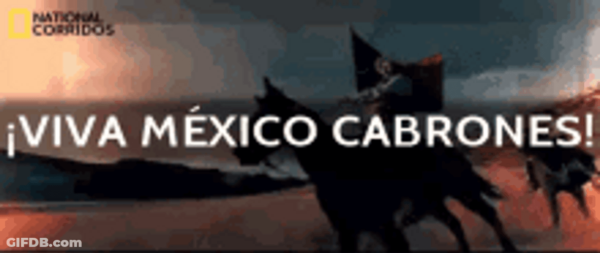 Viva Mexico Carbones GIF