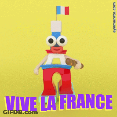 Vive La France Bastille Day GIF