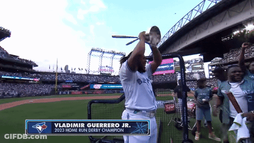 Vladimir Guerrero Jr. Home Run Derby Champion GIF