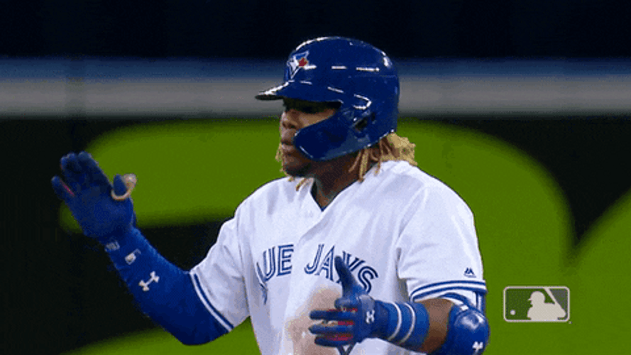 Vladimir Guerrero Jr. Slow Clap GIF