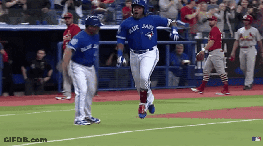 Vladimir Guerrero Jr. Team Rejoicing GIF