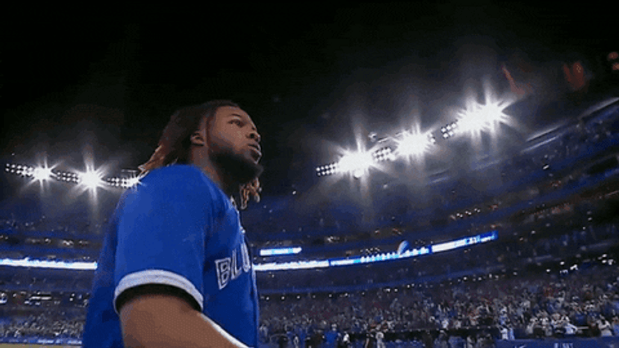 Vladimir Guerrero Jr. Upset GIF