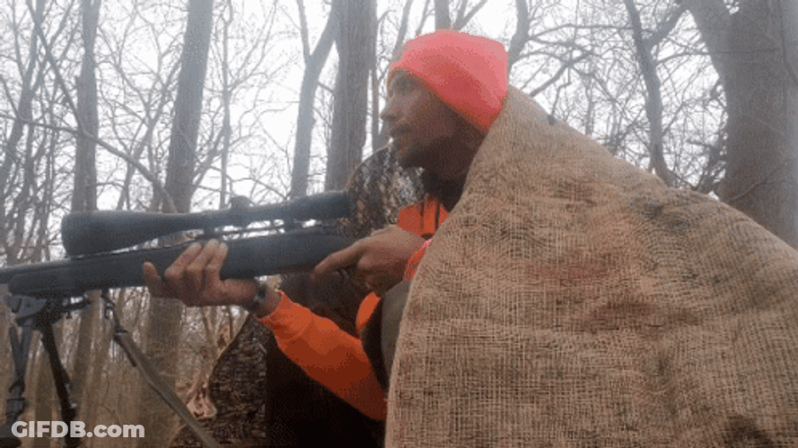 Vlogger Michael Hunting For Deer GIF