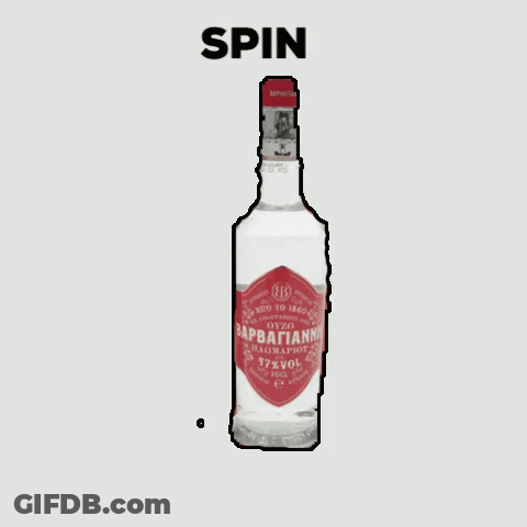 Vodka Bottle With Word Bottle GIF