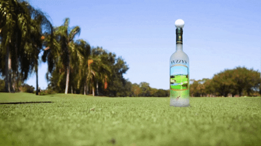 Vodka Tee In Golf Course GIF
