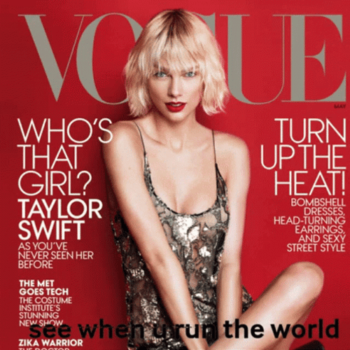 Vogue Magazine Taylor Swift Coachella GIF