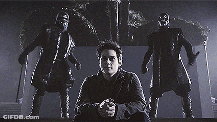 Void Stiles Dylan O'Brien With Black Men GIF