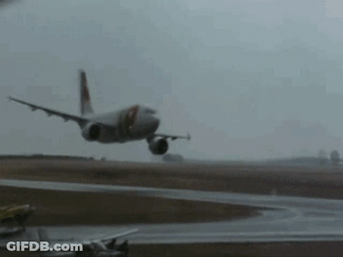 Volandoando Airplane Flying Low GIF