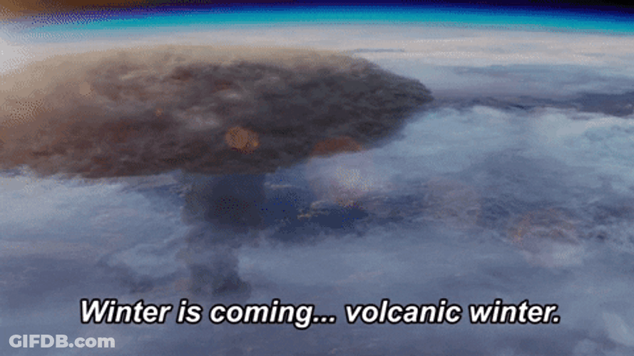 Volcanic Winter Pangea GIF
