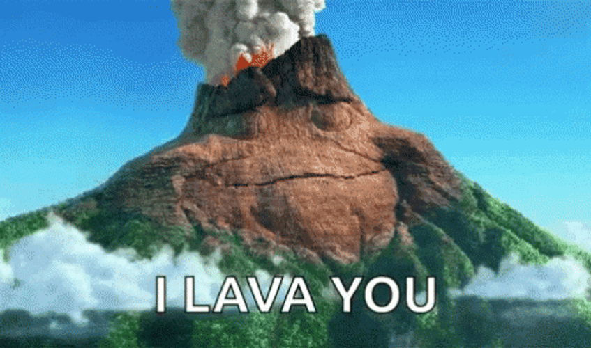 Volcano Eruption Lava 2014 Film Uku Talking GIF