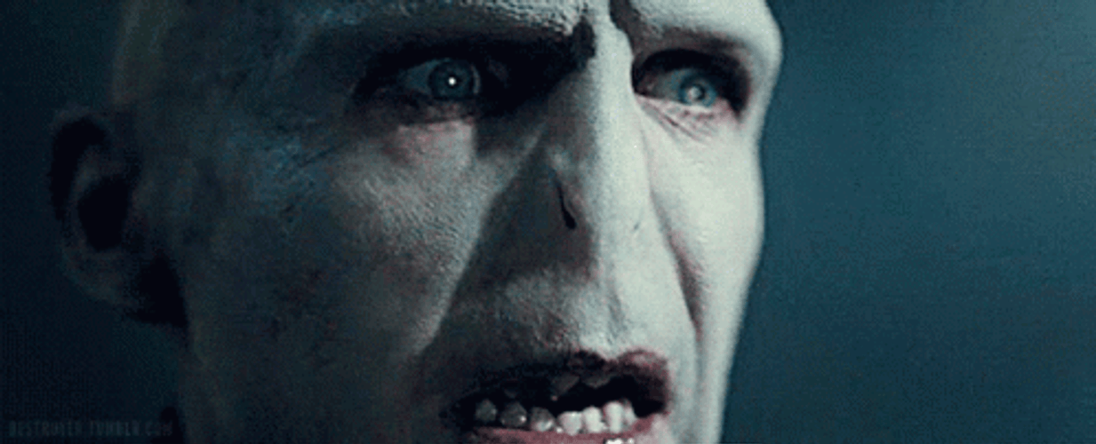Voldemort Not Believe At What Happen GIF