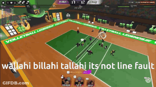 Volleyball Game Saying Volleyball Legends GIF
