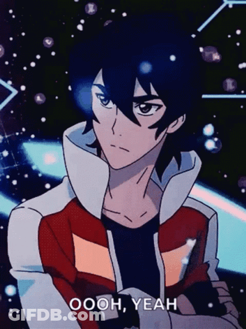 Voltron Keith Oooh Yeah GIF
