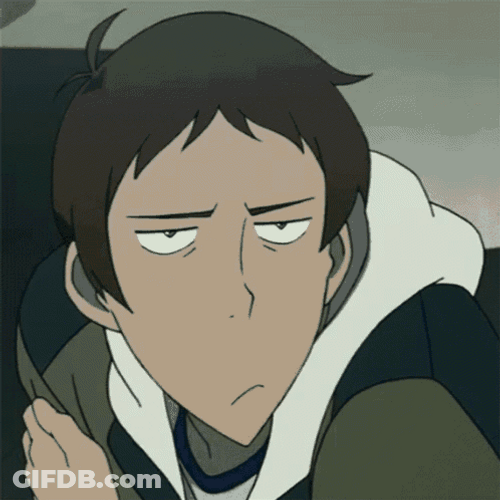 Voltron Lance Eyebrow Raise GIF