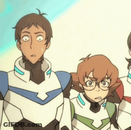 Voltron Lance Internal Screaming Anime GIF