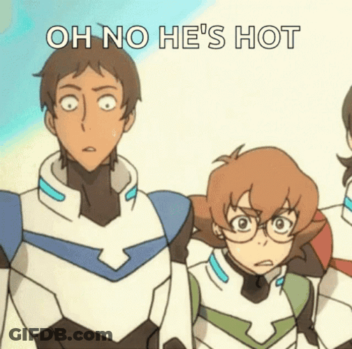 Voltron Lance Oh No Hes Hot GIF
