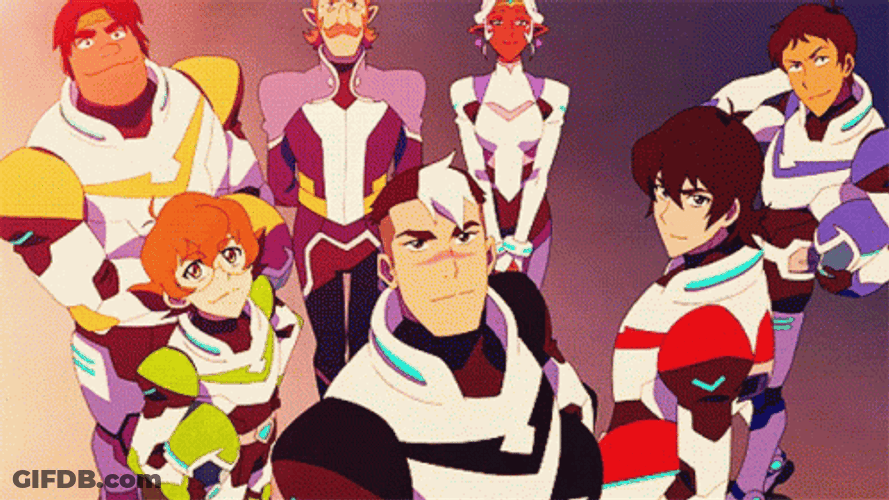 Voltron Legendary Defender Anime GIF