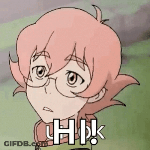 Voltron Pidge Hi Meme GIF
